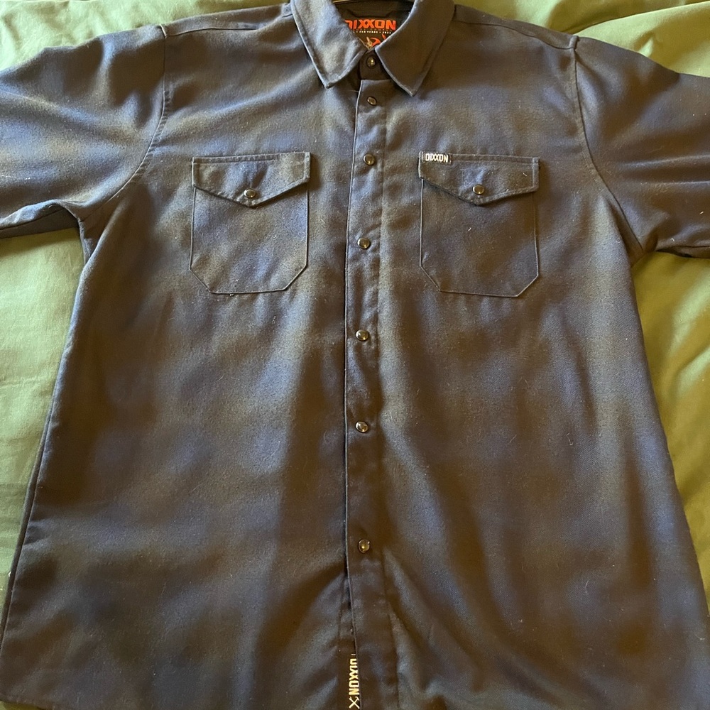 DIXXON men’s large flannel. The midnight